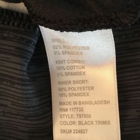 NWT Zeroxposur Sun Skort. Black Sz M, S - Picture 11 of 16